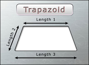 Measure Trapazoid Truck Window