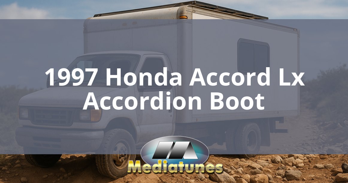 1997 Honda Accord Lx Accordion Boot