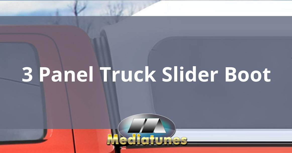 3 Panel Truck Slider Boot