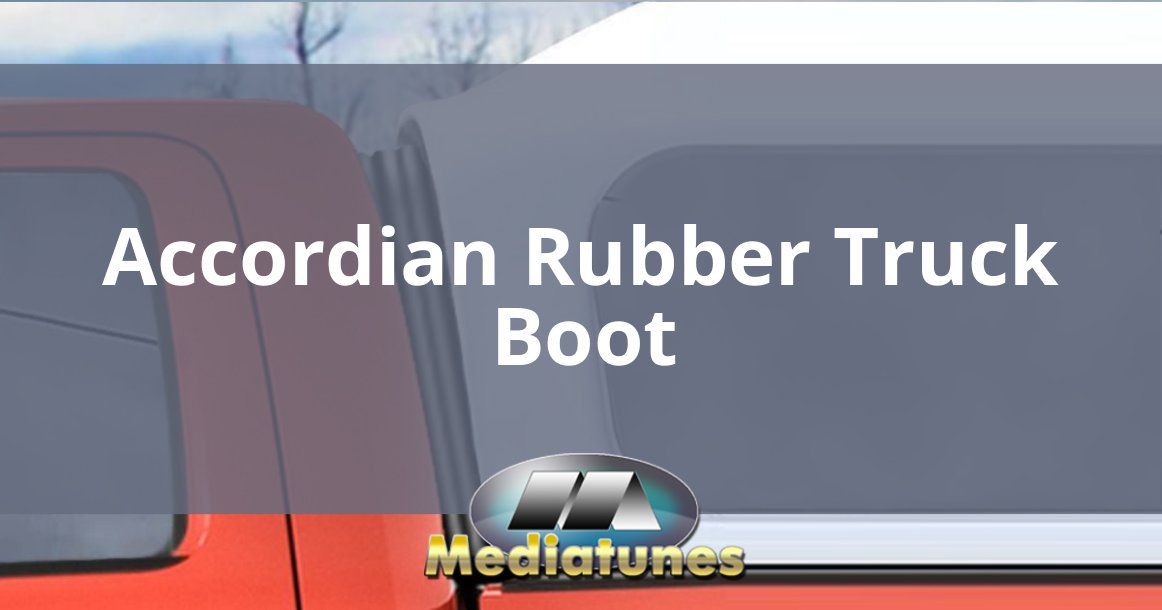 Accordian Rubber Truck Boot