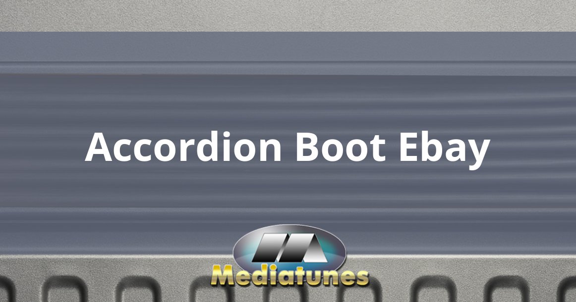 Accordion Boot Ebay