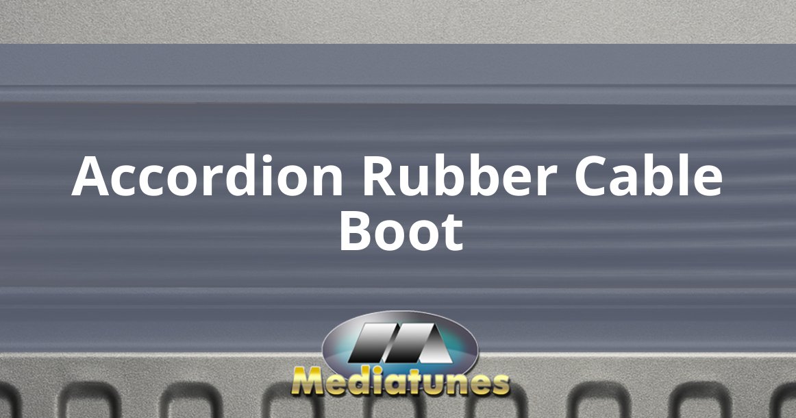 Accordion Rubber Cable Boot