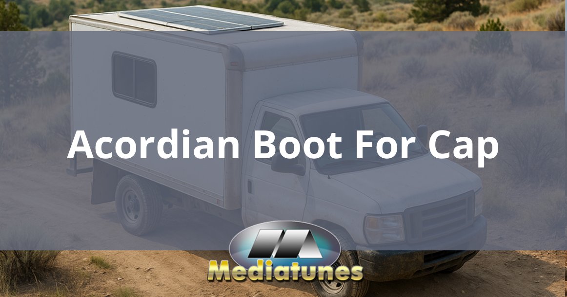 Acordian Boot For Cap