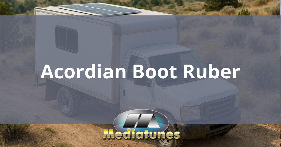 Acordian Boot Ruber
