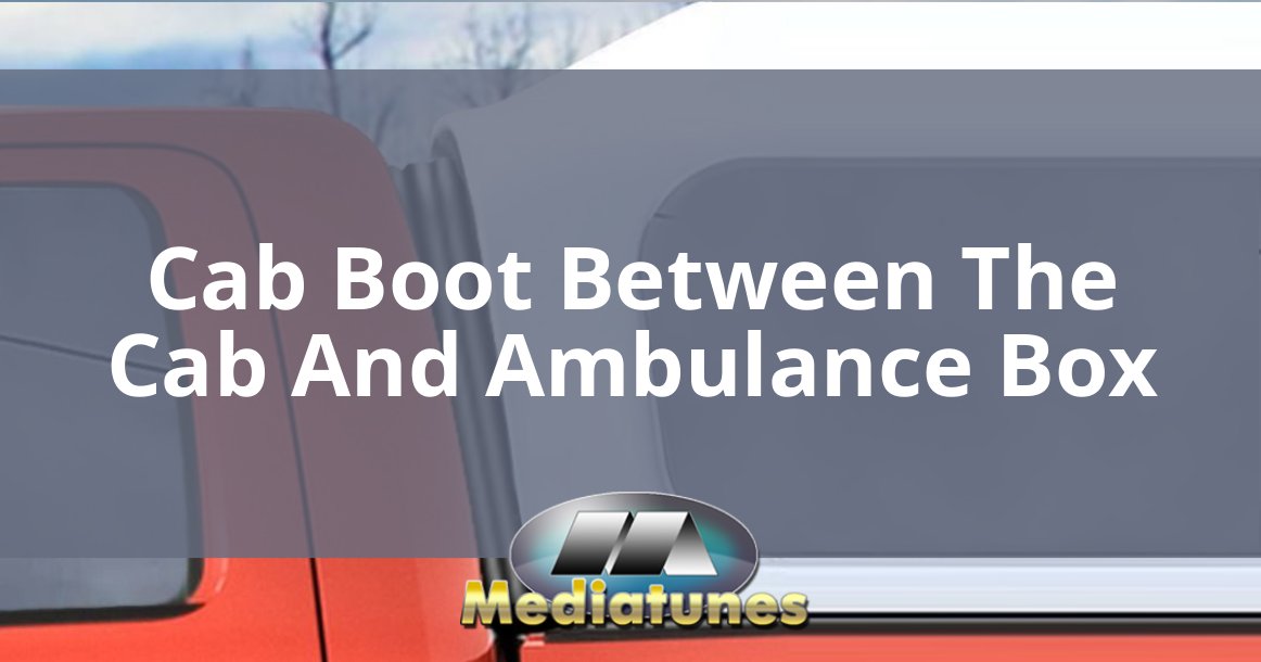 Cab Boot Between The Cab And Ambulance Box