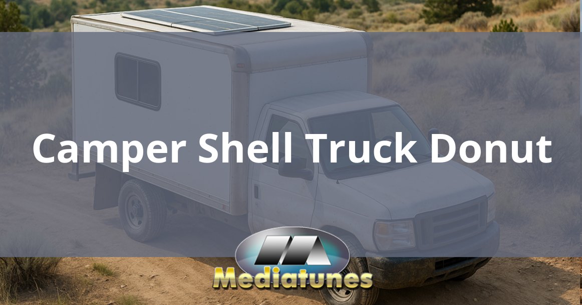 Camper Shell Truck Donut