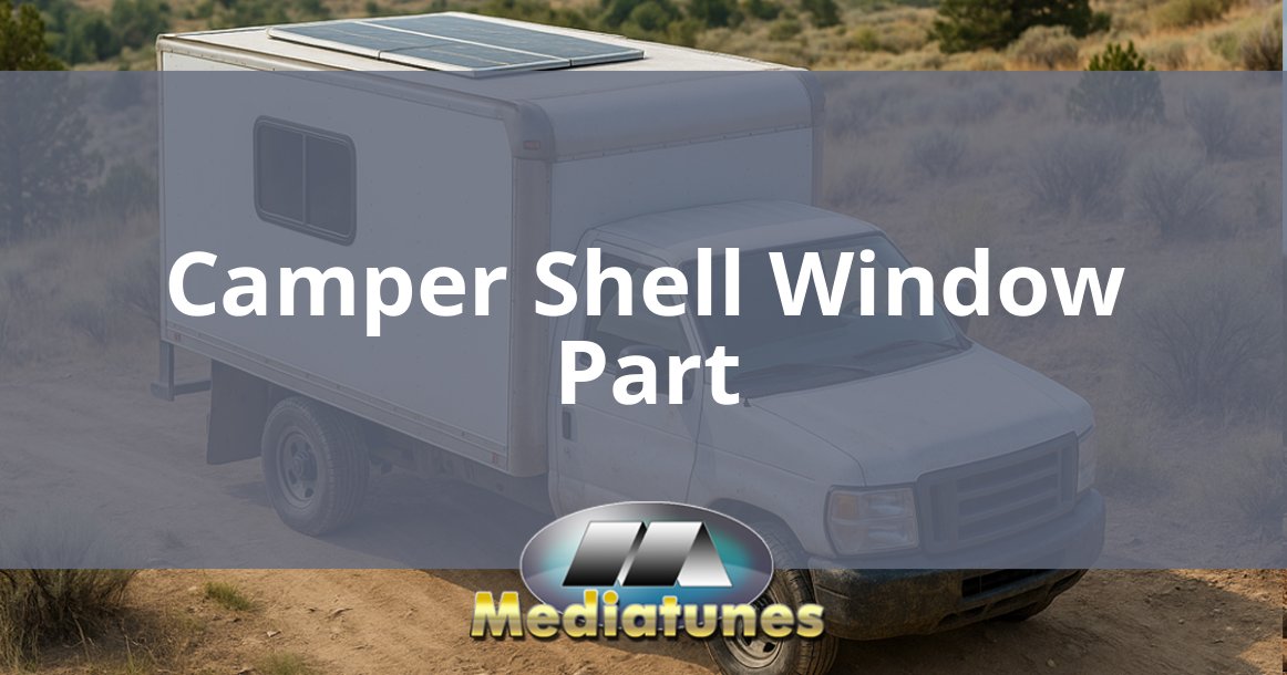 Camper Shell Window Part