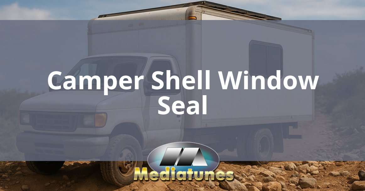 Camper Shell Window Seal