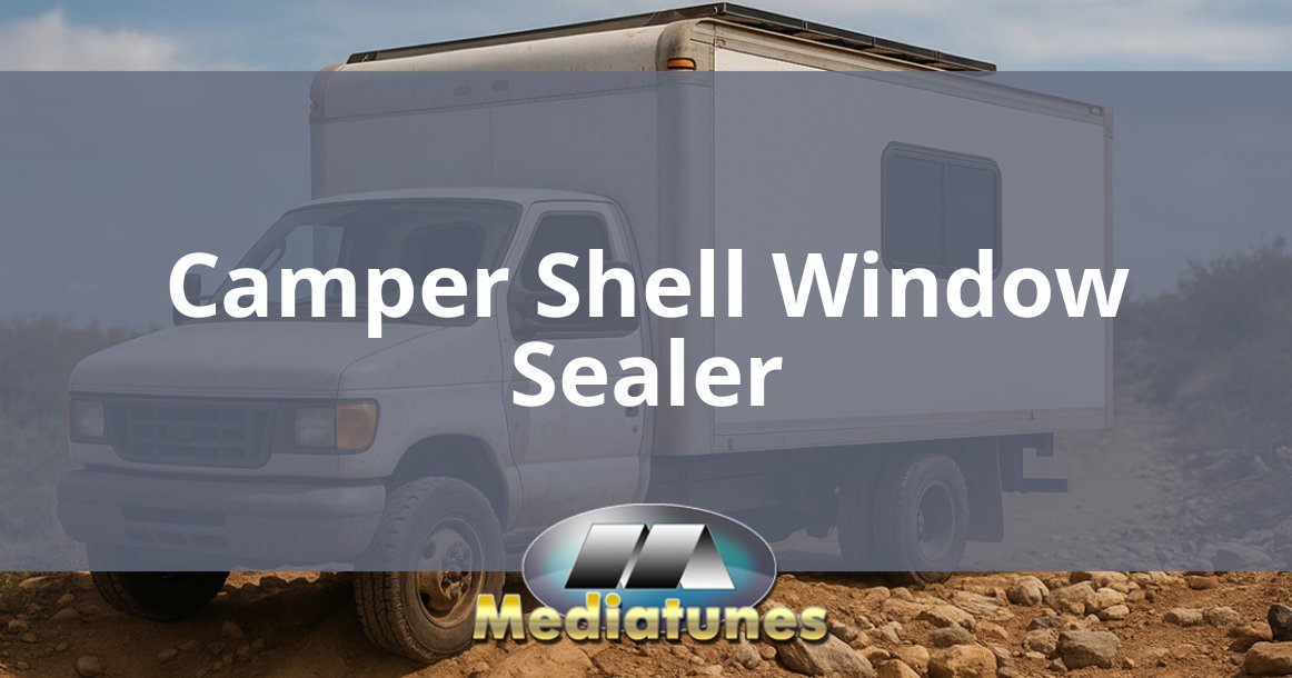 Camper Shell Window Sealer