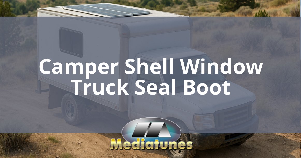 Camper Shell Window Truck Seal Boot