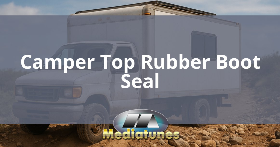 Camper Top Rubber Boot Seal