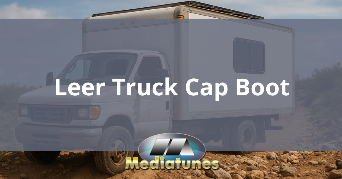 Leer Truck Cap Boot