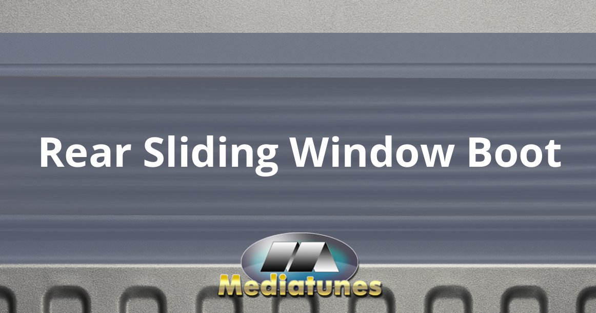 Rear Sliding Window Boot