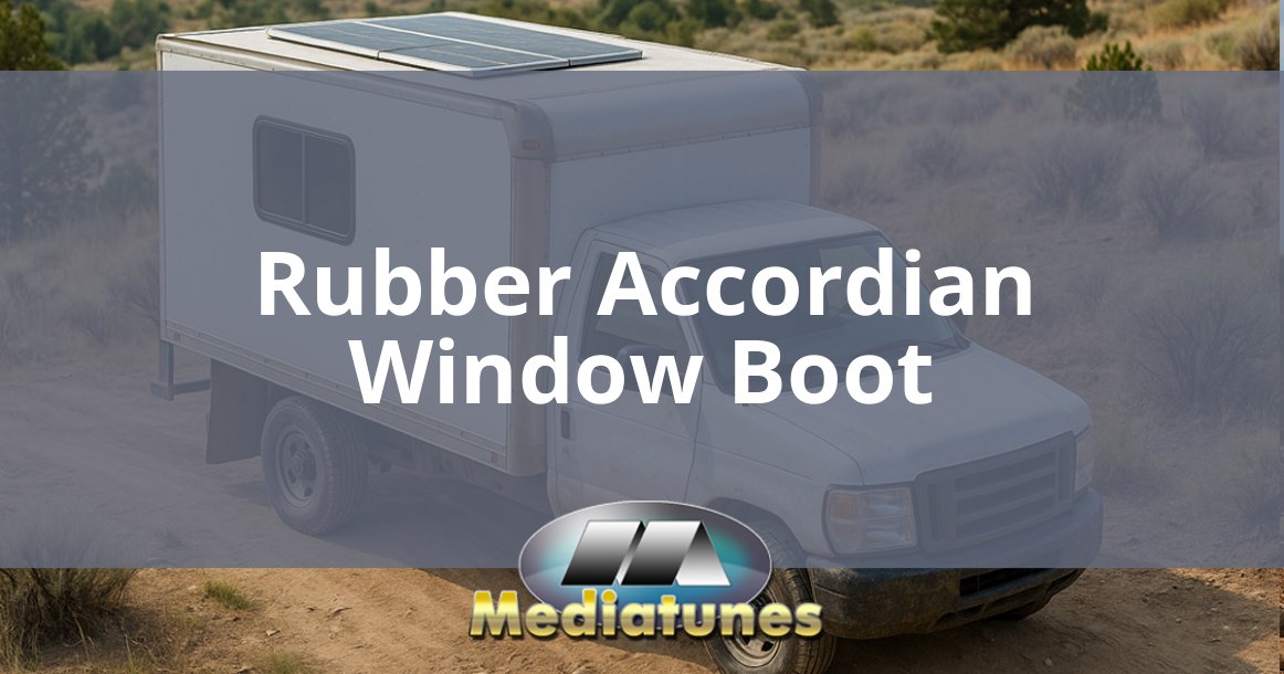 Rubber Accordian Window Boot