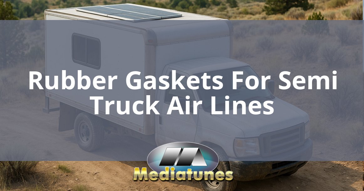 Rubber Gaskets For Semi Truck Air Lines