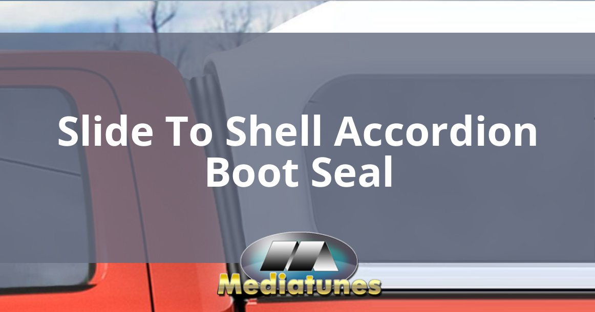 Slide To Shell Accordion Boot Seal