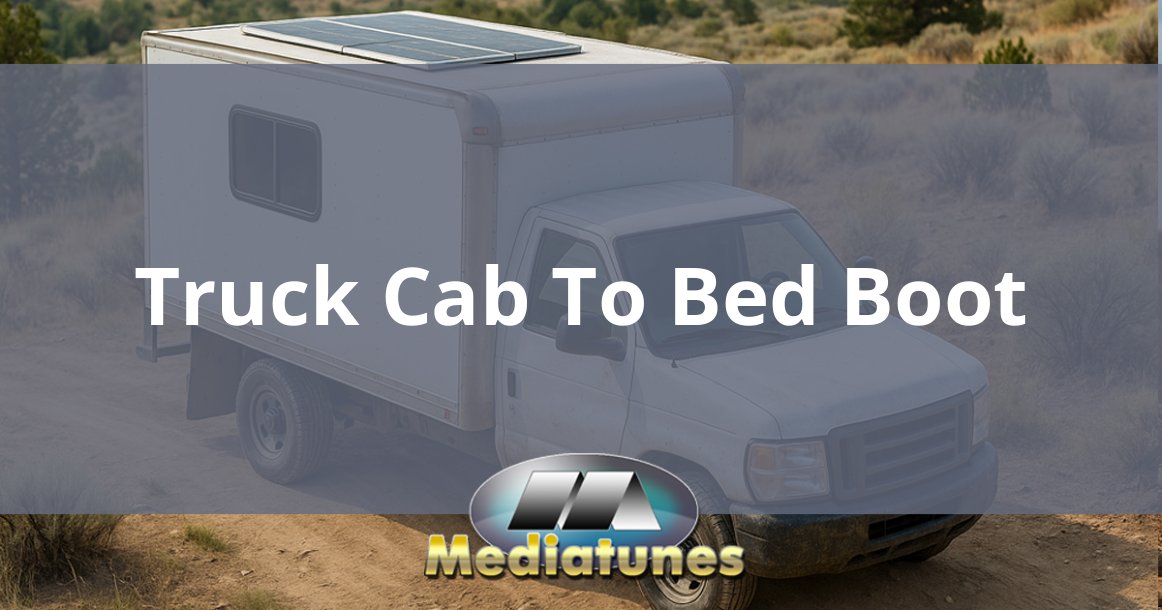 Truck Cab To Bed Boot