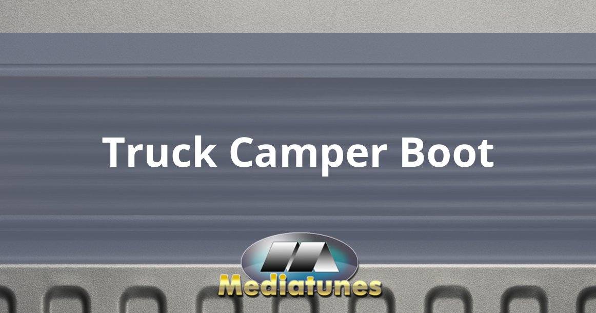Truck Camper Boot