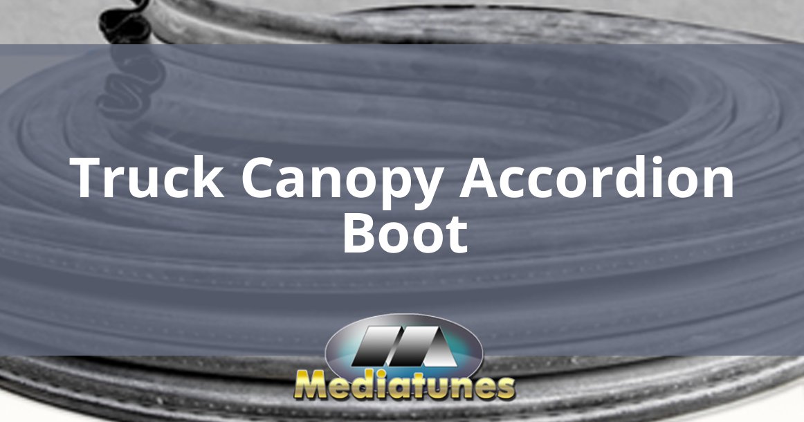Truck Canopy Accordion Boot