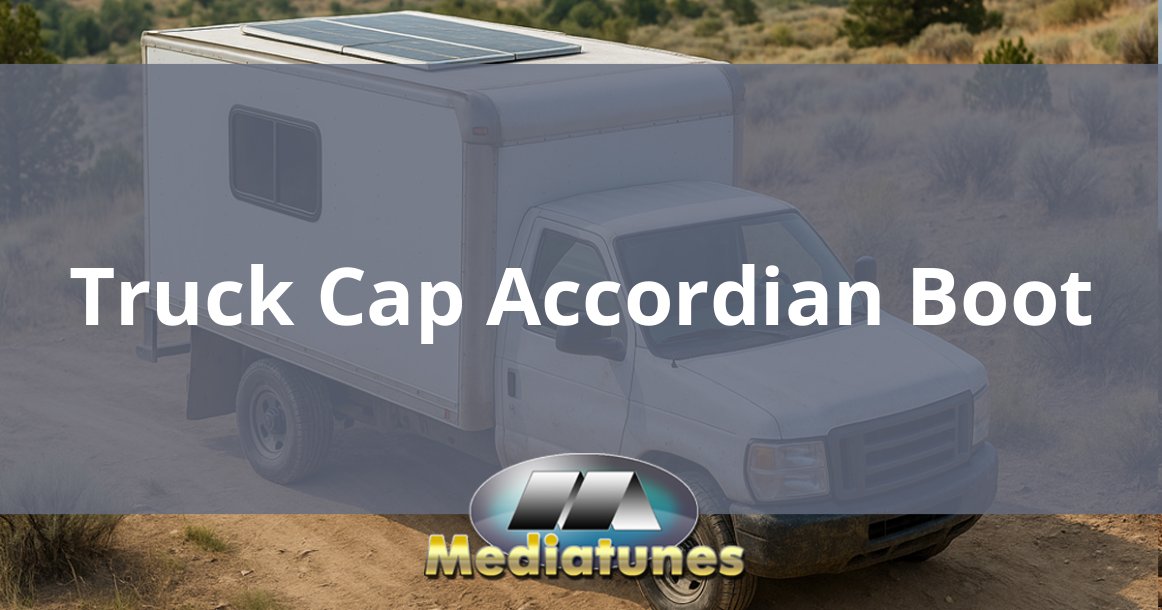 Truck Cap Accordian Boot