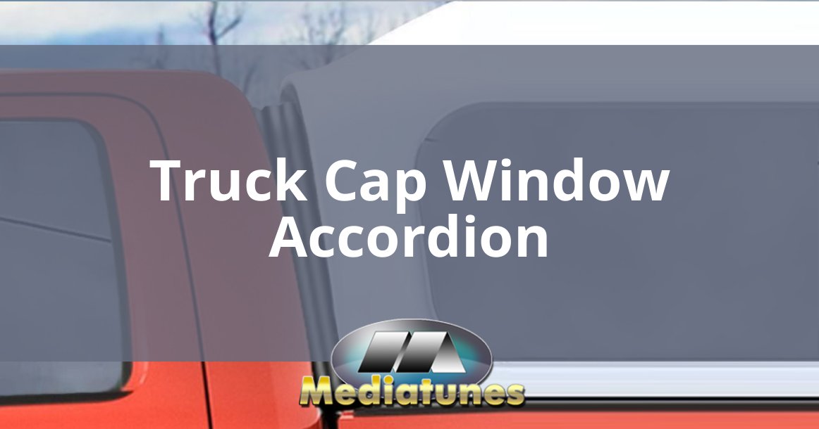 Truck Cap Window Accordion