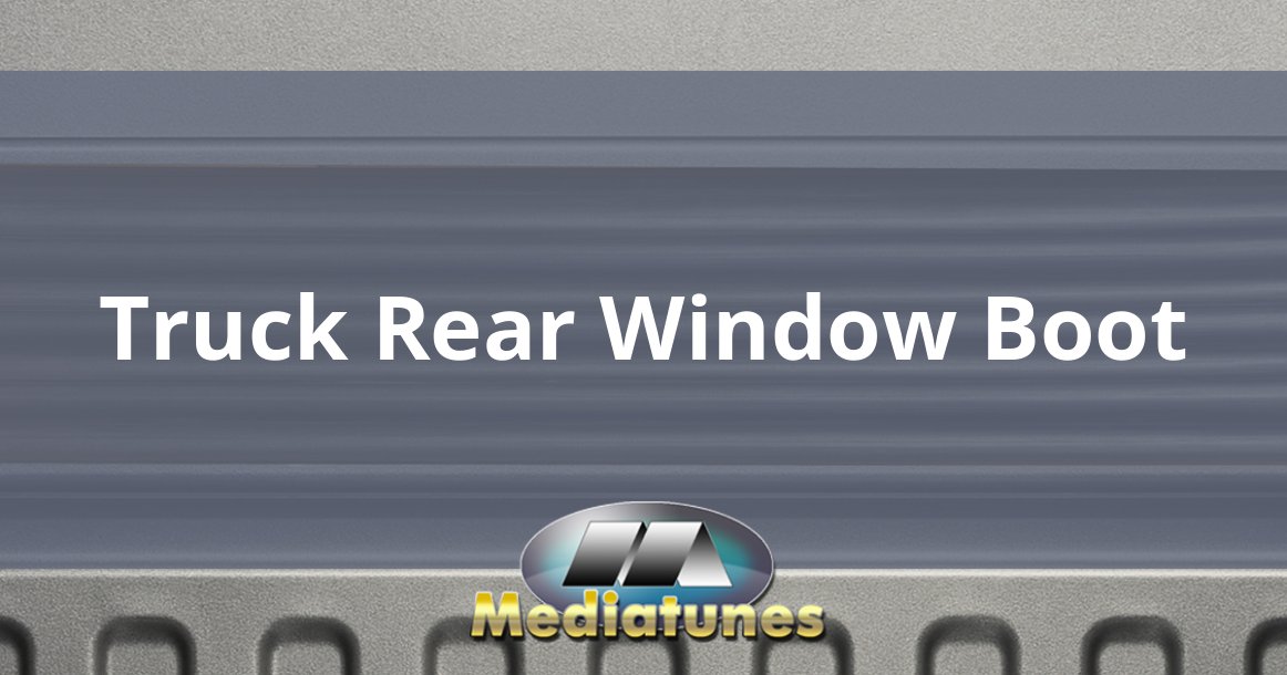 Truck Rear Window Boot