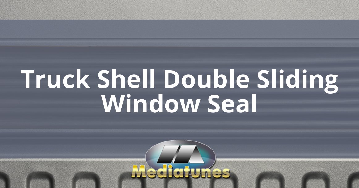 Truck Shell Double Sliding Window Seal