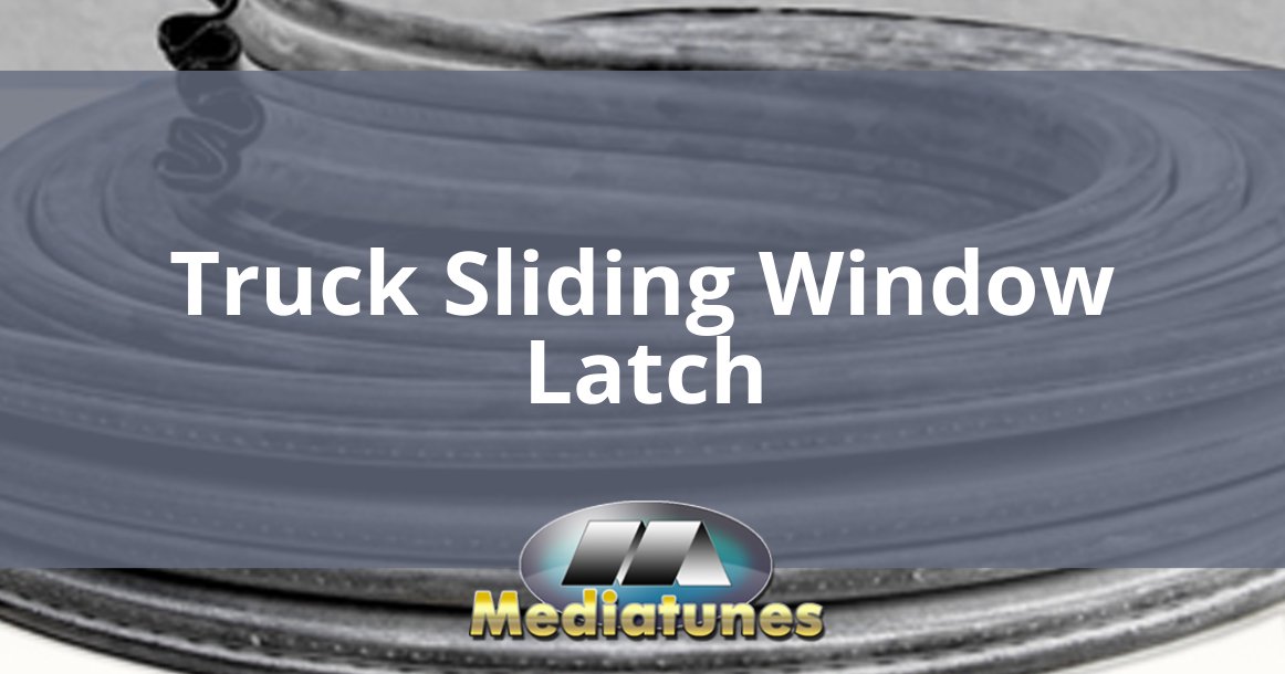 Truck Sliding Window Latch