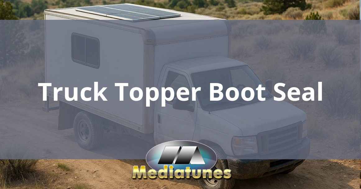 Truck Topper Boot Seal