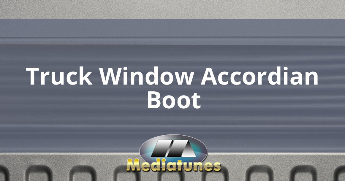Truck Window Accordian Boot