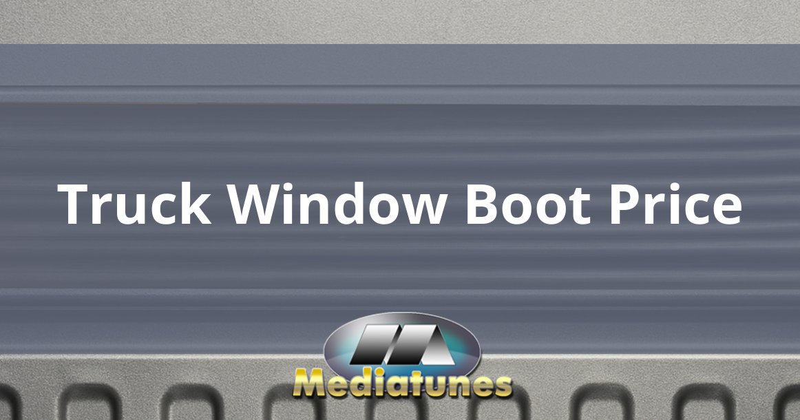 Truck Window Boot Price