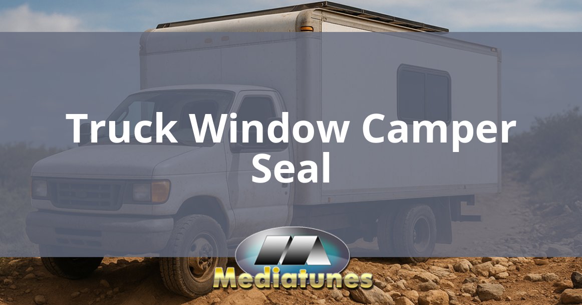 Truck Window Camper Seal