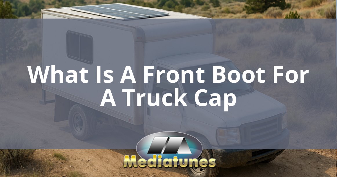 What Is A Front Boot For A Truck Cap