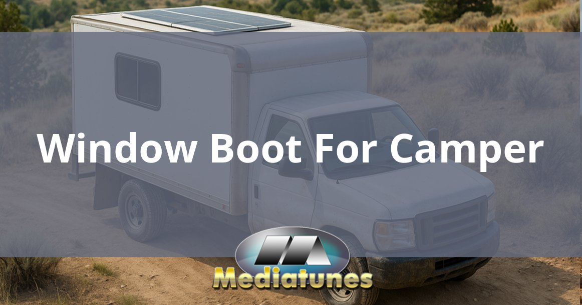 Window Boot For Camper