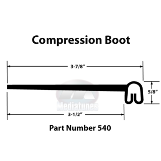 Compression Boot 540 Measurments