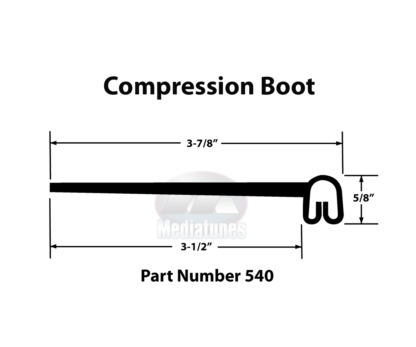 Compression Boot 540 Measurments