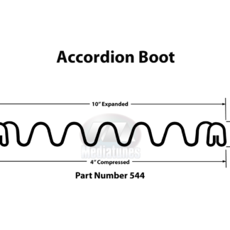 Accordion Boot 544 Profile Measurements