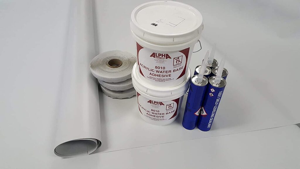 Dicor EPDM RV Rubber Roof Plus Install Kit Accordion Boot Store